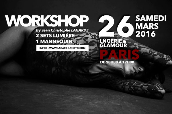 WORKSHOP LINGERIE PARIS JEAN CHRISTOPHE LAGARDE